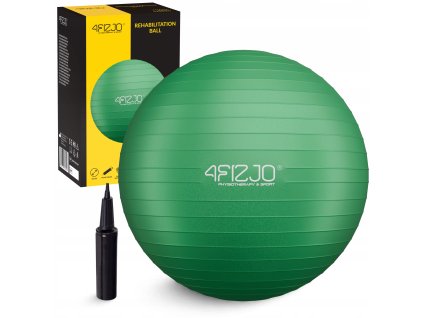 Gymnastický nafukovací míč 85 cm zeleny