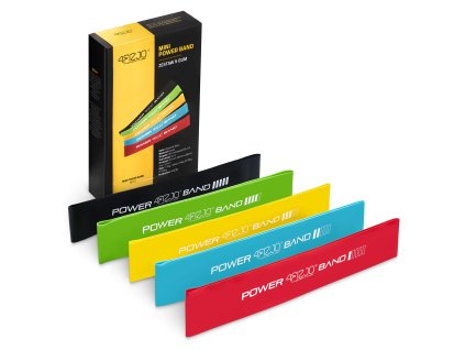 Sada 5 gum MINI POWER BAND