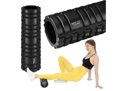 Masážní válec s výstupky CROSSFIT EVA 45 cm černý