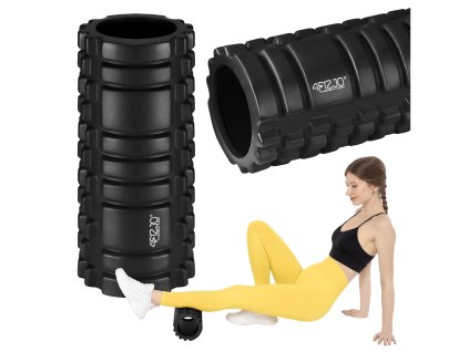 Masážní válec s výstupky CROSSFIT EVA 33 cm černý