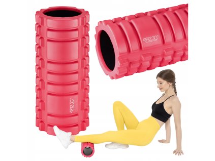 Masážní válec s výstupky CROSSFIT EVA 33 cm růžový