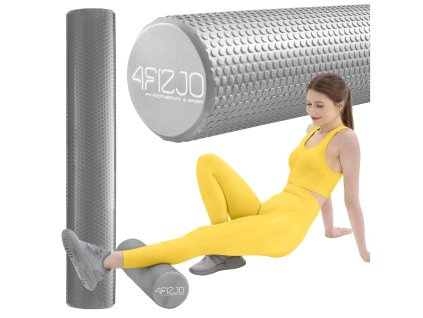 Válec s masážními výstupky CARE+ 90 cm šedý