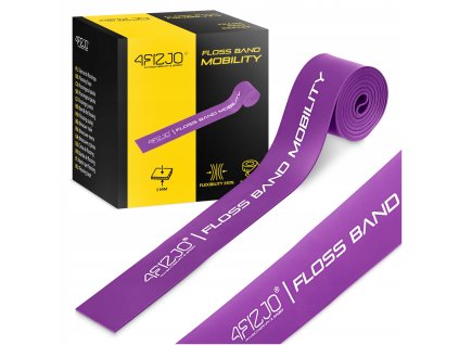 Rehabilitační pás FLOSS BAND 1 mm fialový