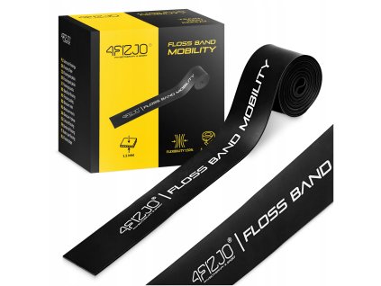 Rehabilitační pás FLOSS BAND 1,5 mm černý