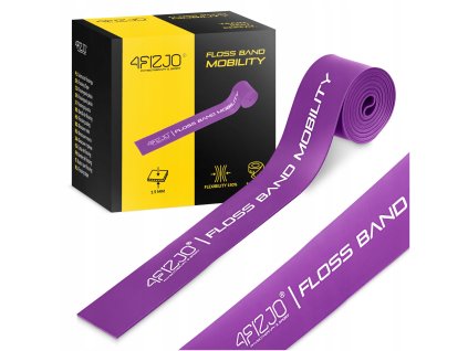 Rehabilitační pás FLOSS BAND 1,5 mm fialový