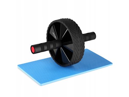 Kolečko na posilování břišních svalů AB WHEEL PRO červené