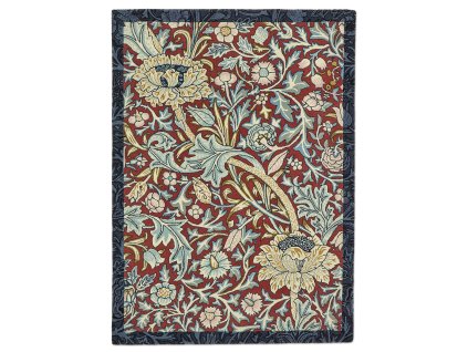Koberec Morris - MOREW TRENT Madder Red Webb's Blue 127510