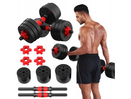 Nastavitelné bitumenové činky 20 kg