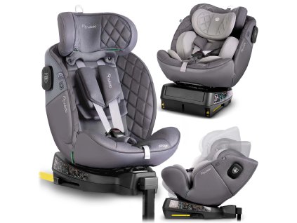 Otočná dětská autosedačka Prestige i-Size 0–36 kg šedá