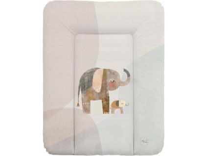 Přebalovací podložka na komodu měkká 50x70 cm, slůně