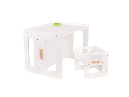 Dětský nábytkový set – MDF bílá