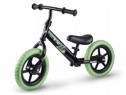Dětské odrážedlo VELOKID – černo-zelené