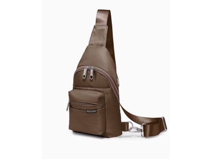 Batoh na jedno rameno SLING BAG – hnědý