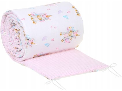 Ochranný mantinel do postýlky PREMIUM 180x30 cm, vzor 749