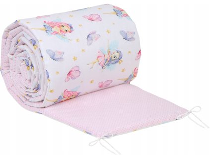 Ochranný mantinel do postýlky PREMIUM 180x30 cm, vzor 744