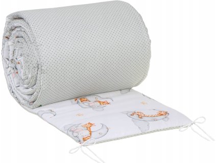 Ochranný mantinel do postýlky PREMIUM 180x30 cm, vzor 758