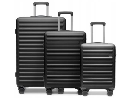 Cestovní kufr z polykarbonátu MUNICH - černý