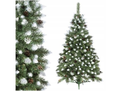 Umělý vánoční stromek – Borovice Diamantová se šiškami