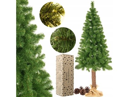 Umělý vánoční stromek na kmínku – Borovice Přírodní