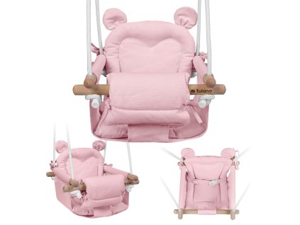 Dětská houpačka BEAR DREAM – růžová