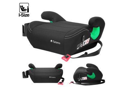 Autosedačka BOOSTER PRO i-Size 125–150 cm – černá