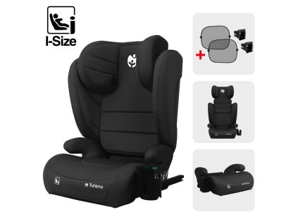 Autosedačka PROTECT i-Size 100–150 ISOFIX - černá