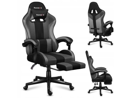 Herní křeslo CARBON ELITE Mesh - šedé