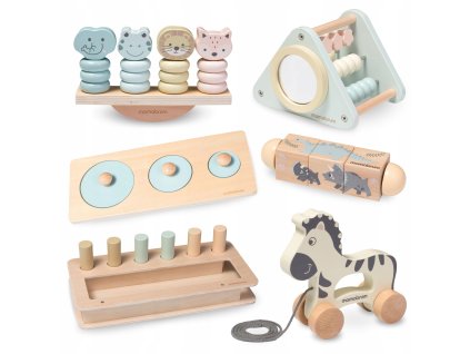 Sada Montessori hraček pro děti 18–24 měsíců
