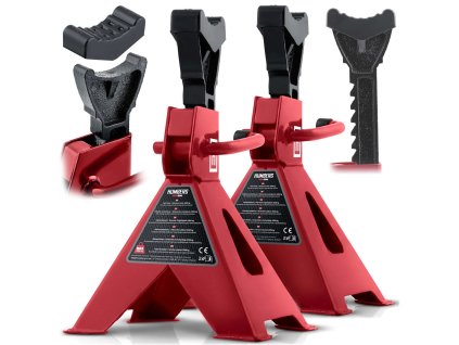 Dílenské podpěry (kozy) pod auto 3 t – sada 2 ks