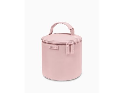 Dámská kosmetická taštička typu tuba – růžová