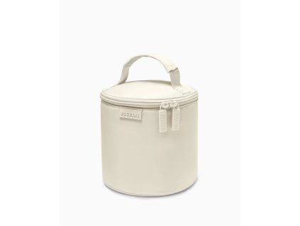 Dámská kosmetická taštička typu tuba – béžová