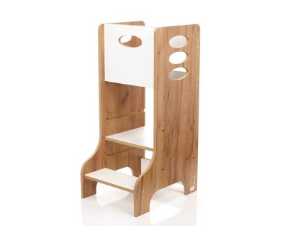 Kuchyňský pomocník KITCHEN HELPER MAX – dub přírodní/bílá