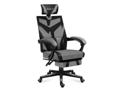 Herní židle AIR MESH – šedá