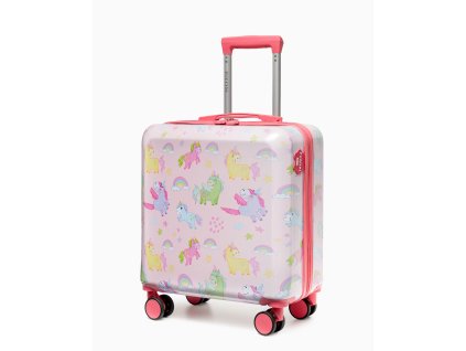 Dětský kufr – růžový jednorožec