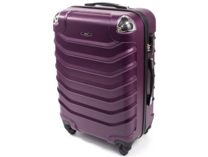 Velký cestovní kufr ALBION - fialový