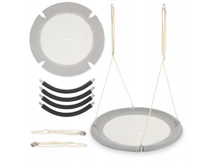 Houpačka „čapí hnízdo“ COMFORT – šedá