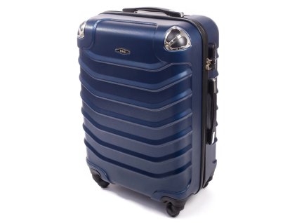Velký cestovní kufr ALBION - tmavě modrý