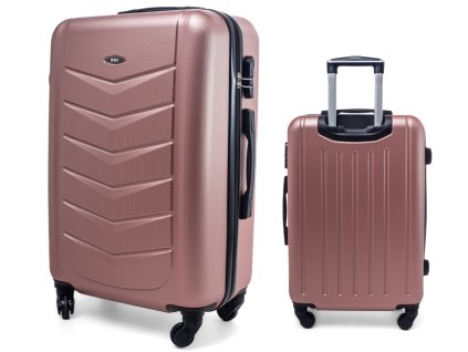 Velký cestovní kufr CAMARO - rose gold