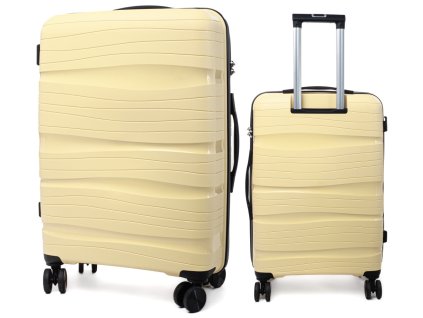 Velký cestovní kufr DESERT - béžový