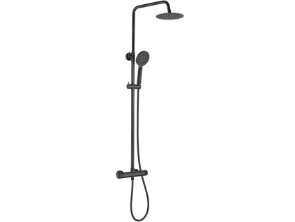 Sprchová souprava s baterií VOLUMO – černá