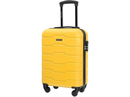 Kabinový cestovní kufr ALICANTE - žlutý