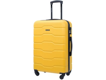 Střední cestovní kufr ALICANTE - žlutý