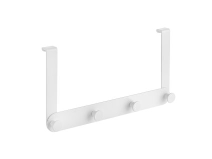 Držák na ručníky na sprchovou zástěnu MIRI – bílá