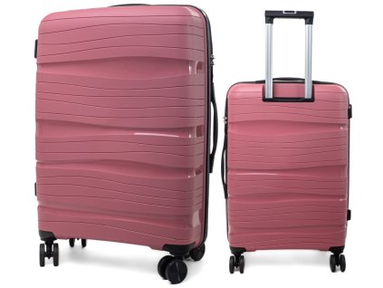 Velký cestovní kufr DESERT - rose red