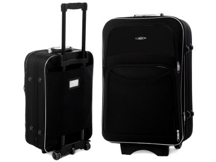 Střední cestovní kufr BELLA - černý