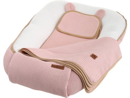 Kokon pro miminko AIR 3D COMFORT 4v1 – růžový