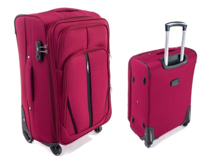 Velký cestovní kufr HYPER - bordó