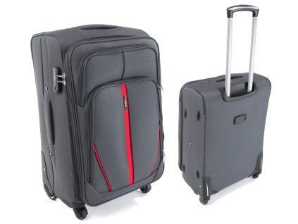 Kabinový cestovní kufr HYPER - šedý