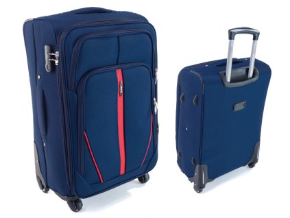 Velký cestovní kufr HYPER - tmavě modrý