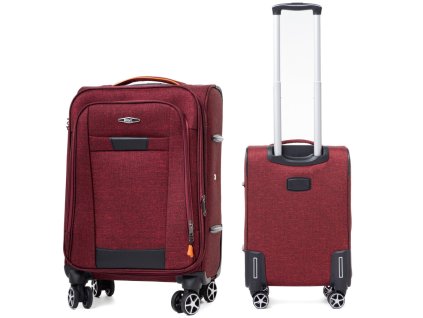 Kabinový cestovní kufr CASSA - bordó